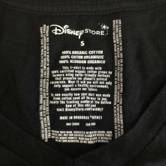 Disney Store S Women’s Tee Minnie Mouse Glitter - Picture 4 of 5